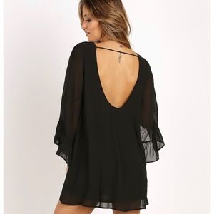 Show Me Your MuMu Boomerang Low Back Dress S